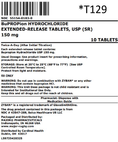 150mg bag label