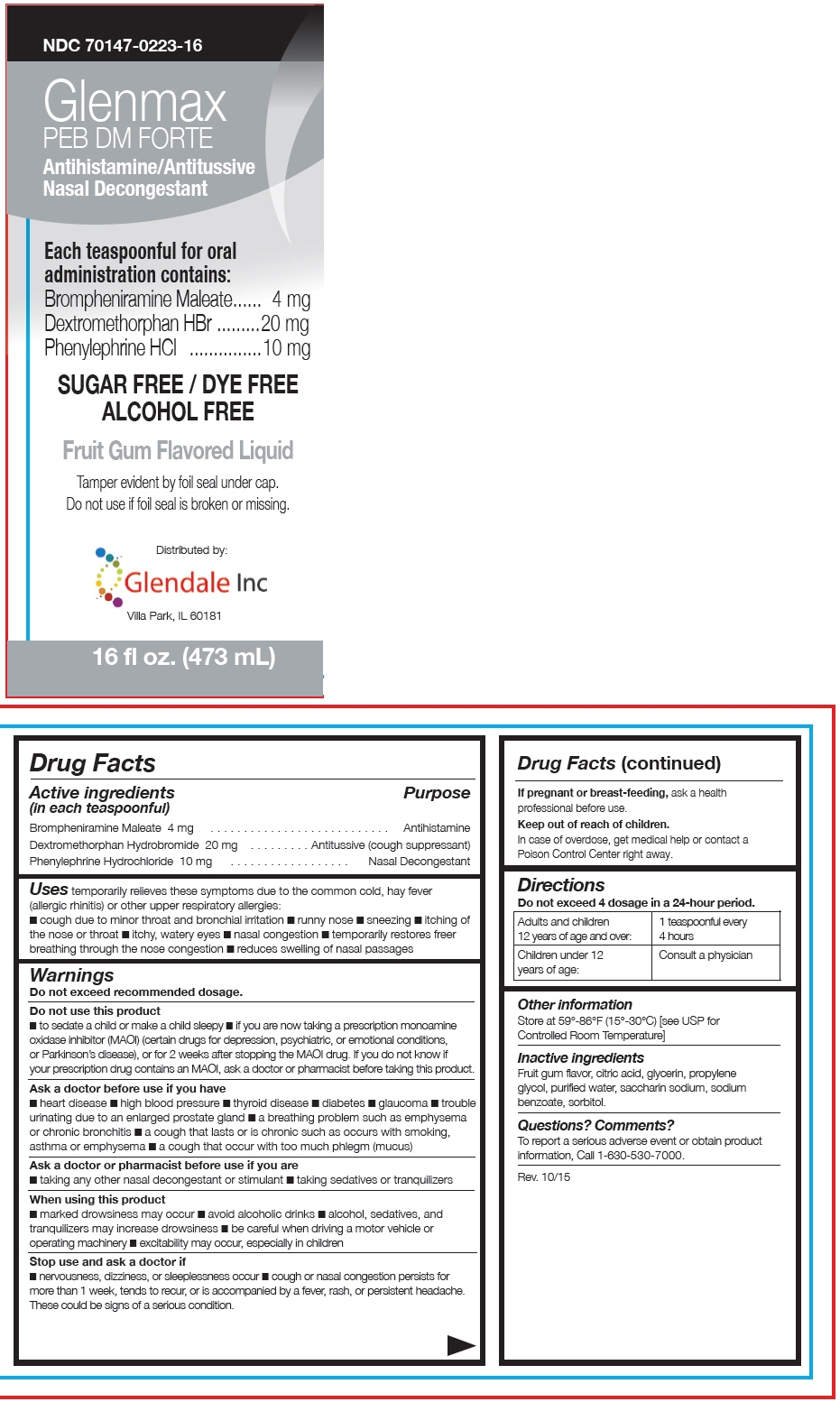 Principal Display Panel - 473 mL Bottle Label