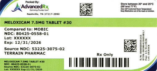 Meloxicam 7.5mg Tablet #30