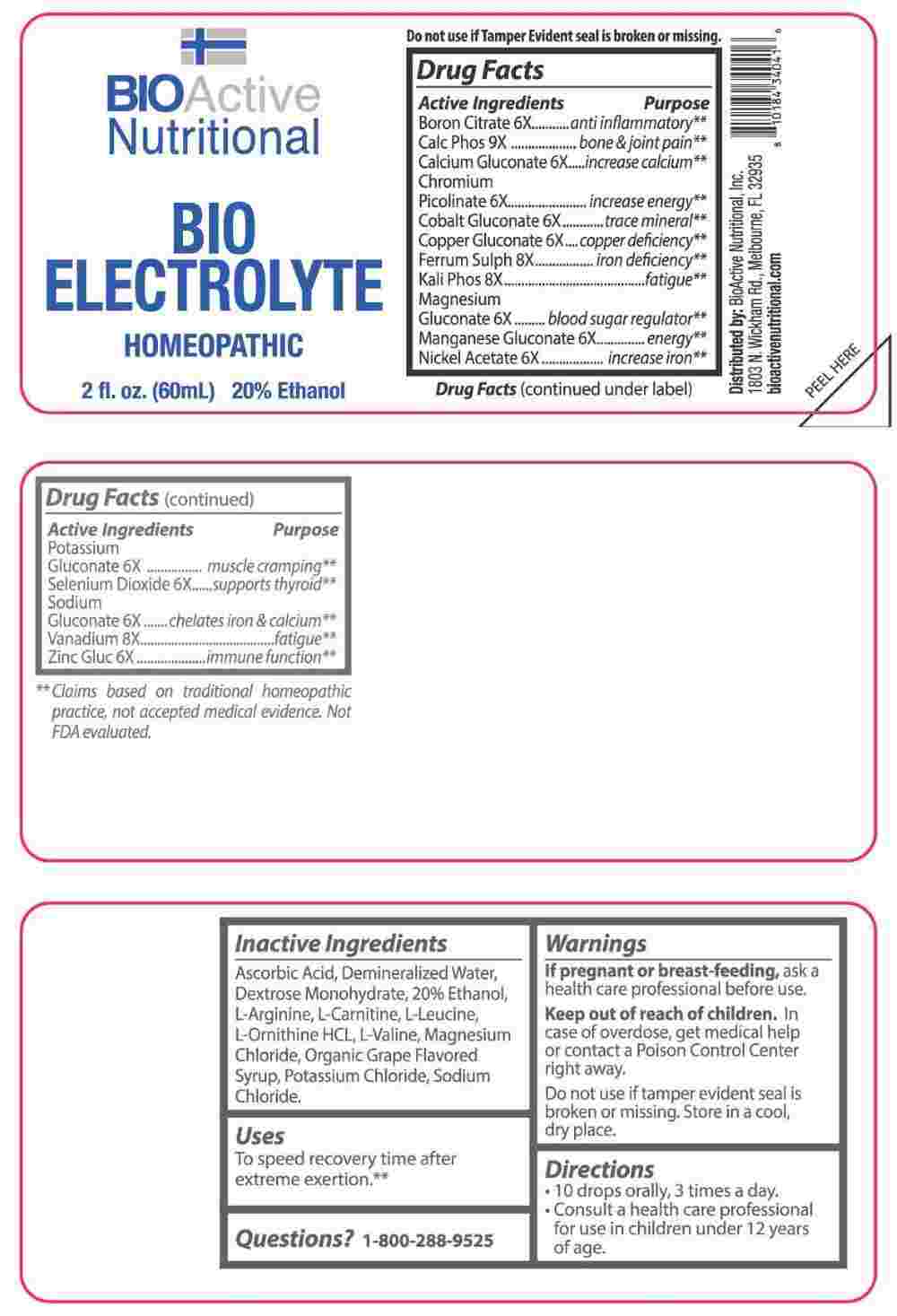 BIO ELECTROLYTE