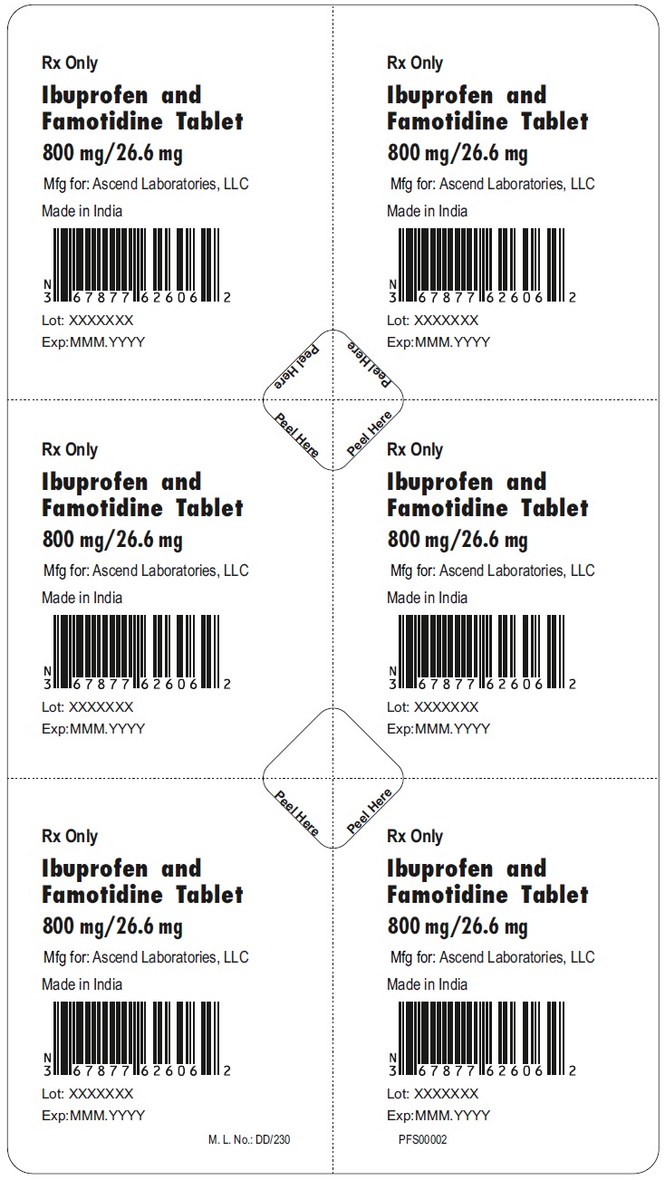 IBUPROFEN AND FAMOTIDINE tablet, film coated