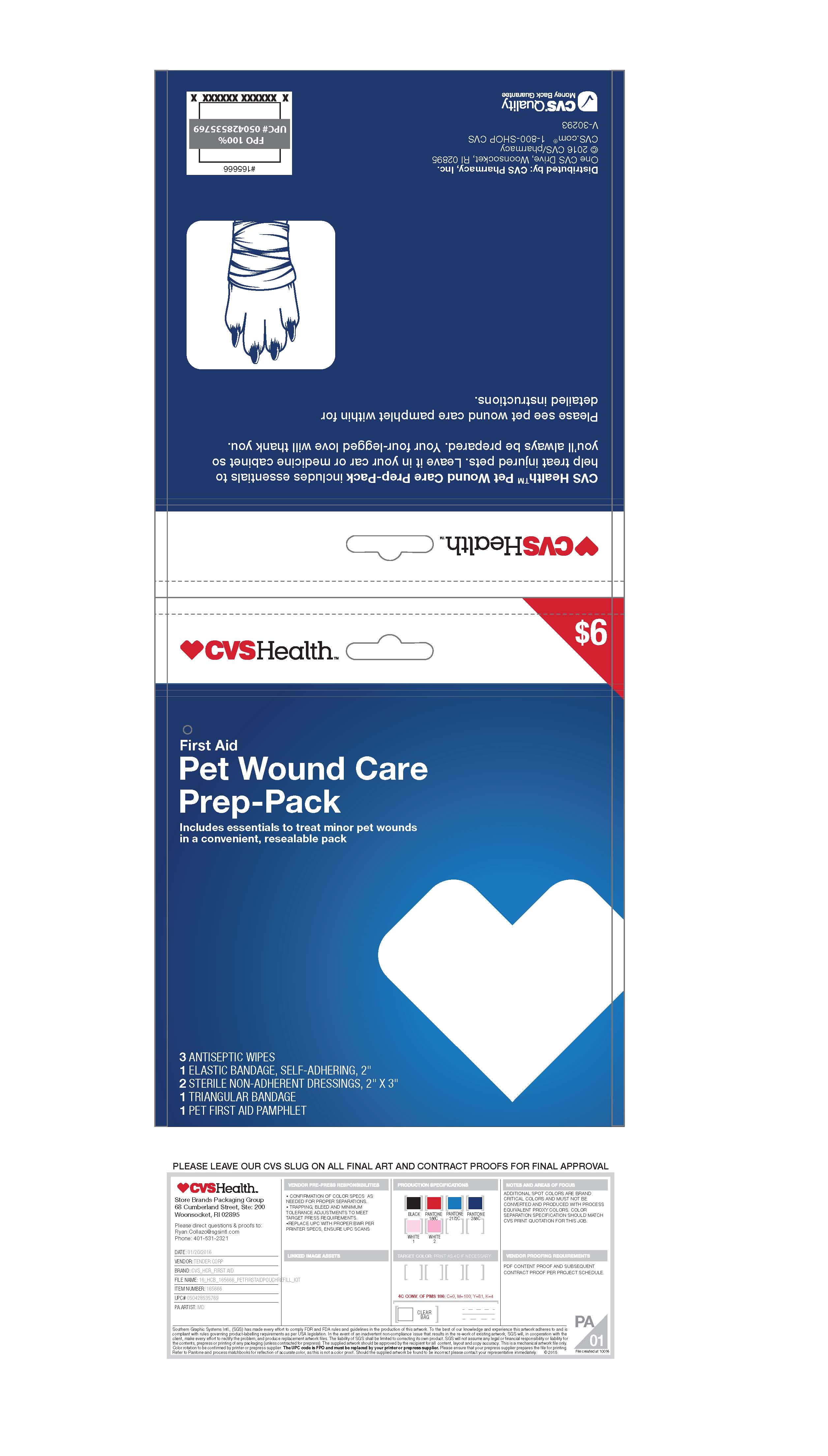 Pet Wound Care Prep-Pack