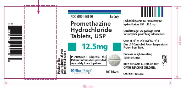Promethazine Hydrochloride 12.5mg 100 Tablets Rev 1117