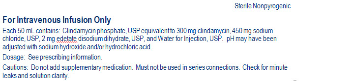 Clindamycin in Sodium Chloride Representative Carton Label NDC: <a href=/NDC/0338-9545-24>0338-9545-24</a> 3 of 3