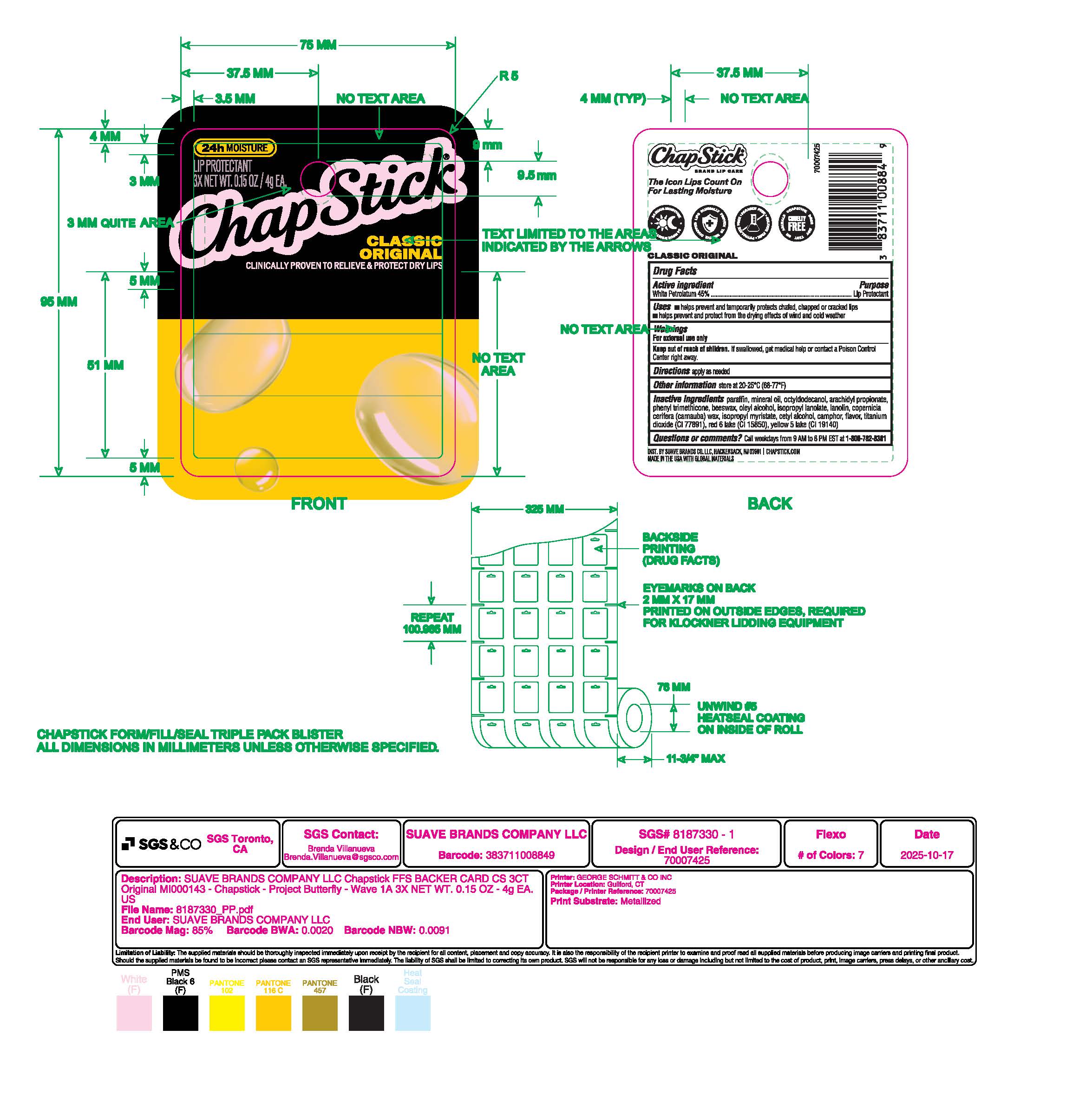 3CT Original UPC 383711008849