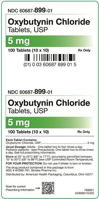 T:\Regulatory\FDA Submissions\AHP Regulatory Submissions\Oxybutynin Chloride\Strides\2026-03-24_60687-899-01_New\Supporting Materials\5mg Oxybutynin Chloride Tablets Carton.jpg