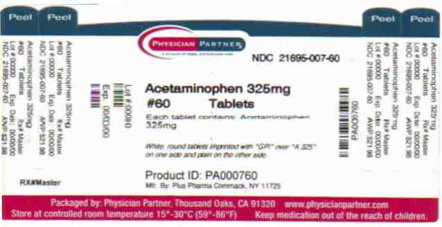 Acetaminophen 325mg