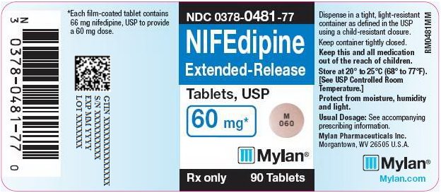 Nifedipine by Mylan Pharmaceuticals Inc.