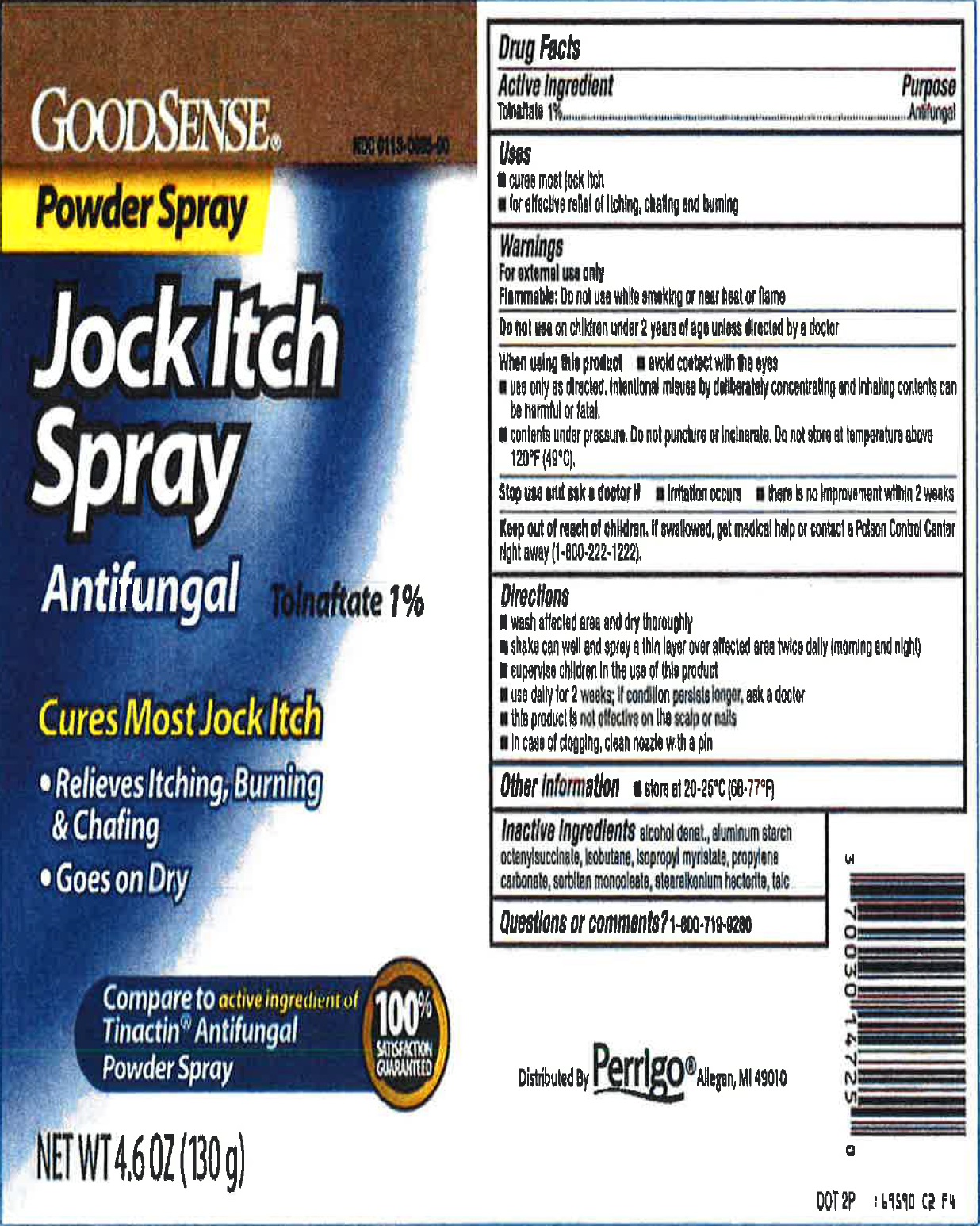 Jock Itch Spray and Powder