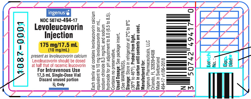 175 mg/17.5 mL vial label