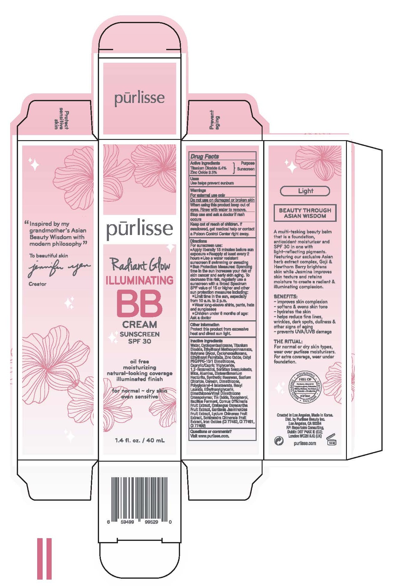 Radian Glow Illuminating BB Cream SPF 30 - Light