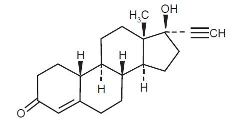 Norethindrone Structural Formula