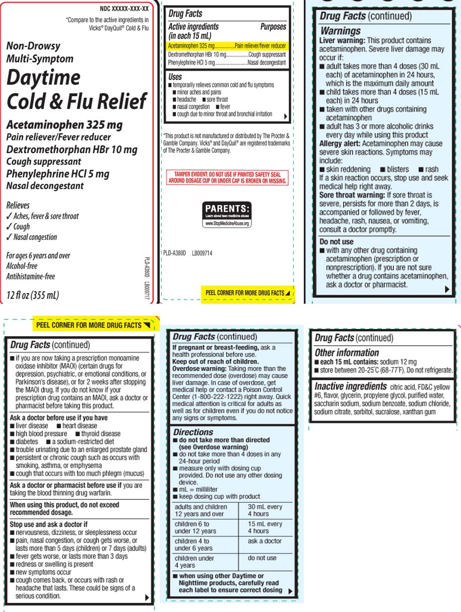 Acetaminophen 325 mg Dextromethorphan HBr 10 mg Phenylephrine HCl 5 mg