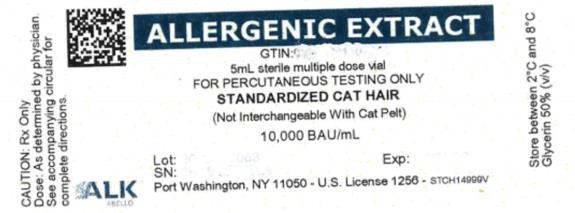 ALLERGENIC EXTRACT
GTIN
5mL sterile multiple dose vial
STANDARDIZED CAT HAIR
10,000 BAU/mL
