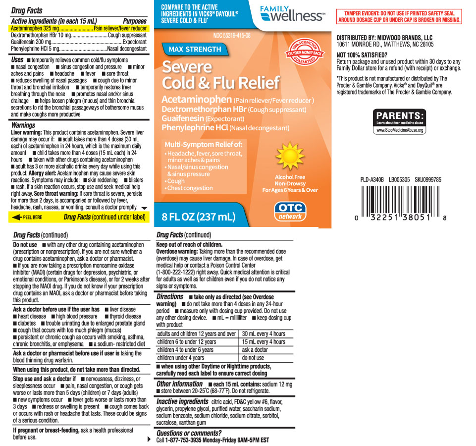 Acetaminophen 325 mg, Dextromethorphen HBr 10 mg, Guaifenesin 200 mg, PhenylephrineHCI 5 mg