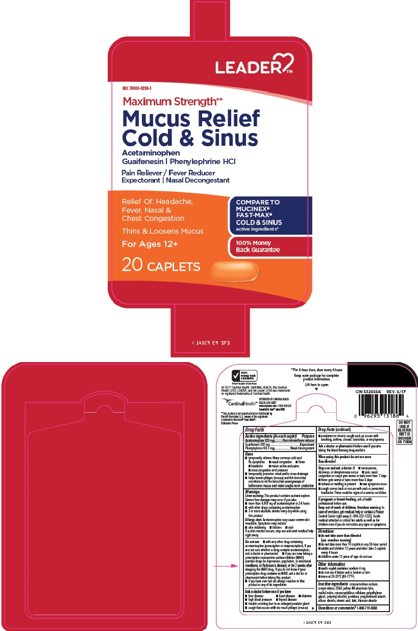 mucus relief cold & sinus image