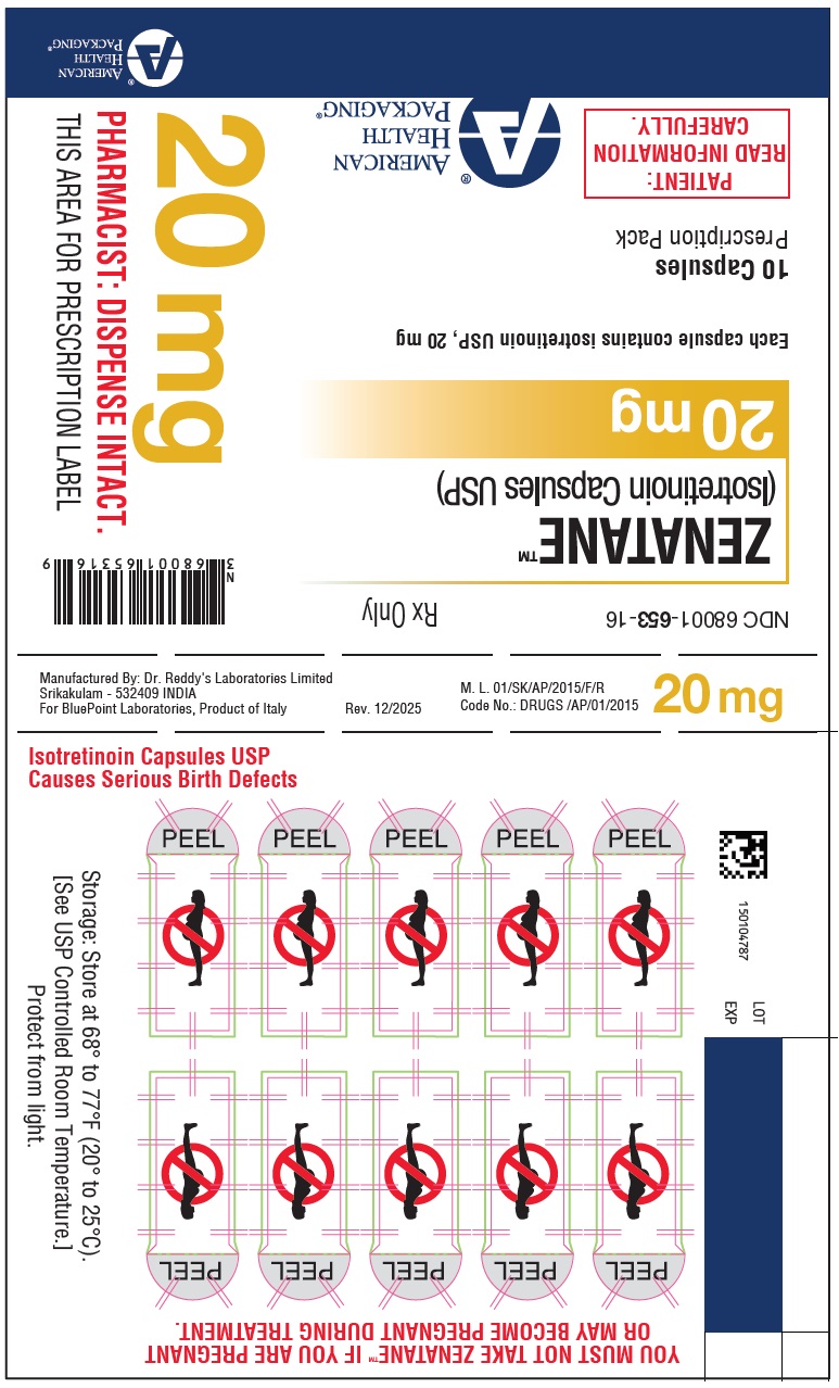 Blister Card 20mg