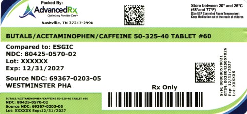 BUTALBITAL/ACETAMINOPHEN/CAFFEINE #60