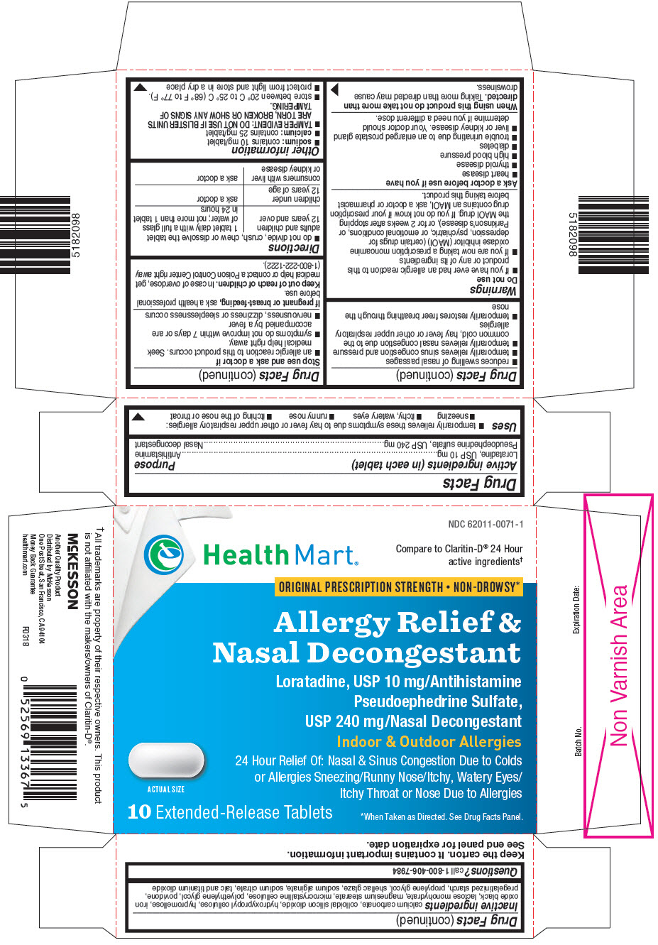 PRINCIPAL DISPLAY PANEL - 10 Tablet Blister Pack Carton