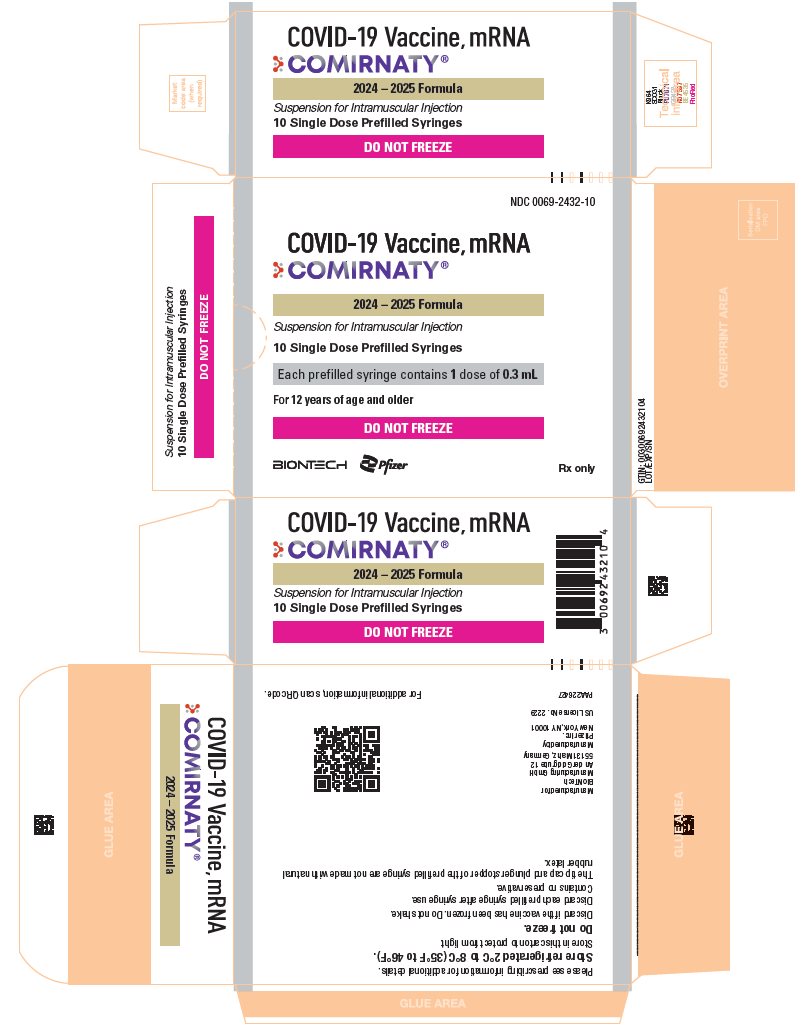 PRINCIPAL DISPLAY PANEL – 10 Glass Prefilled Syringe Carton 2024-2025 Formula