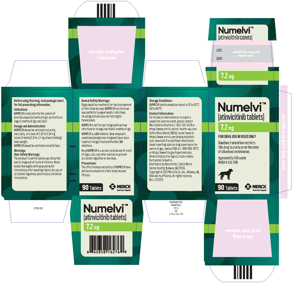 PRINCIPAL DISPLAY PANEL - 7.2 mg Bottle Carton