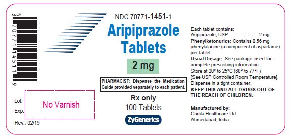 Aripiprazole  Tablets