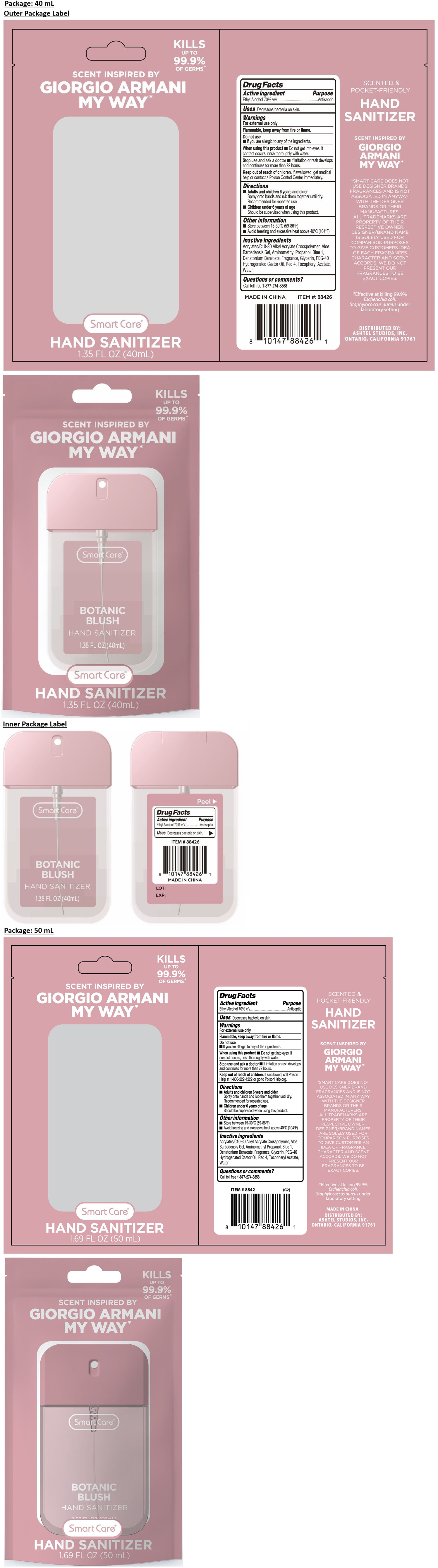 BOTANIC BLUSH HAND SANITIZER