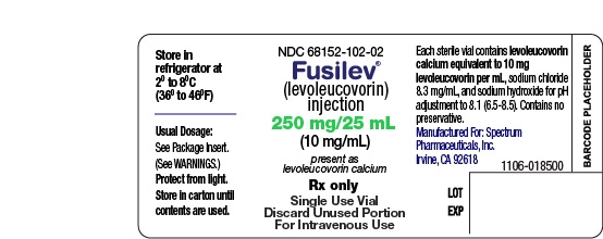 Fusilev Vial - 250 mg / 25 mL