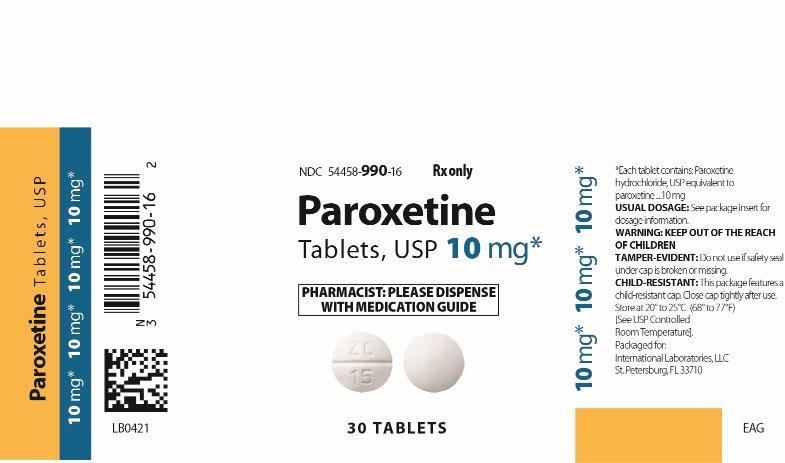 Paroxetine Tablets USP 20 mg