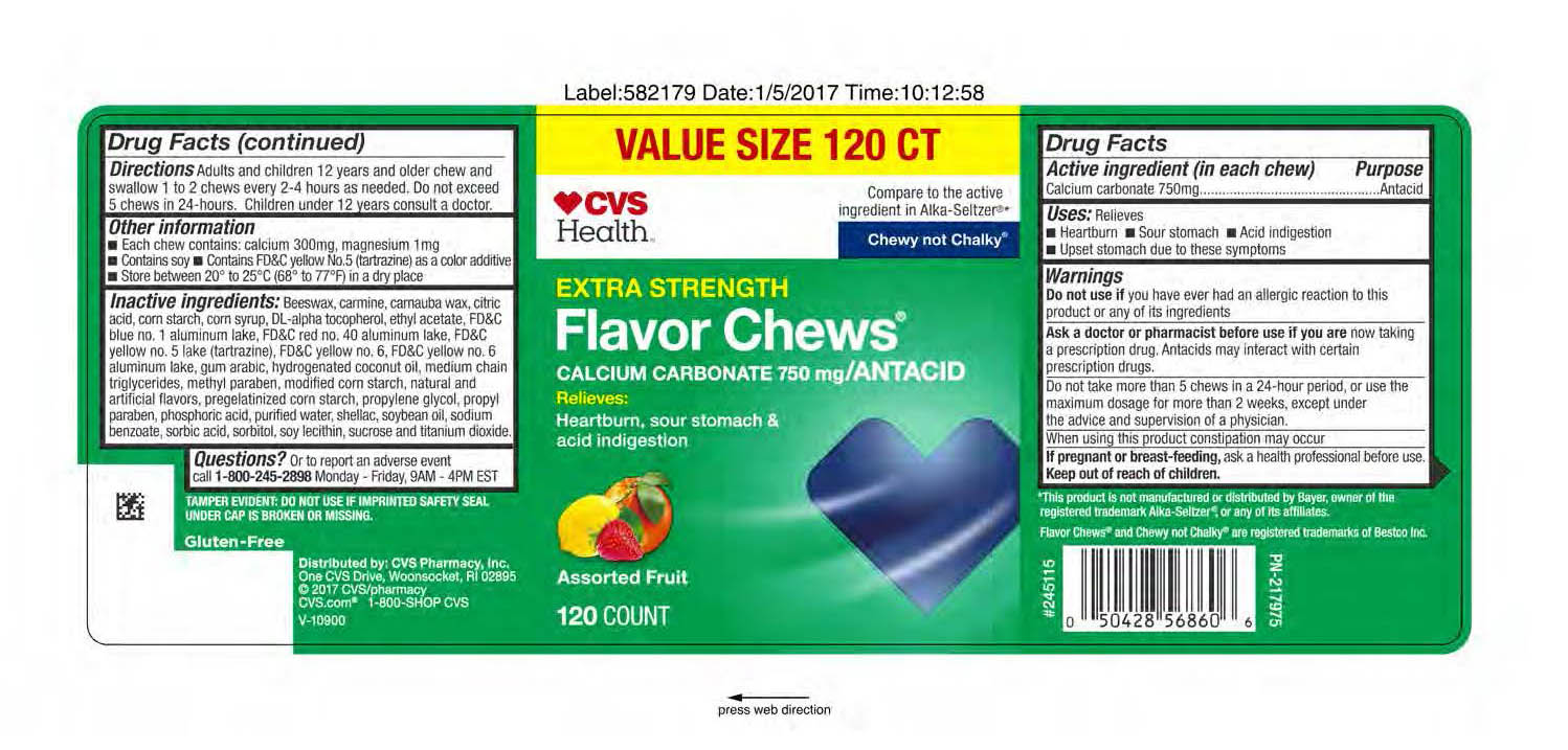 CVS Assorted Fruit Chews 120ct