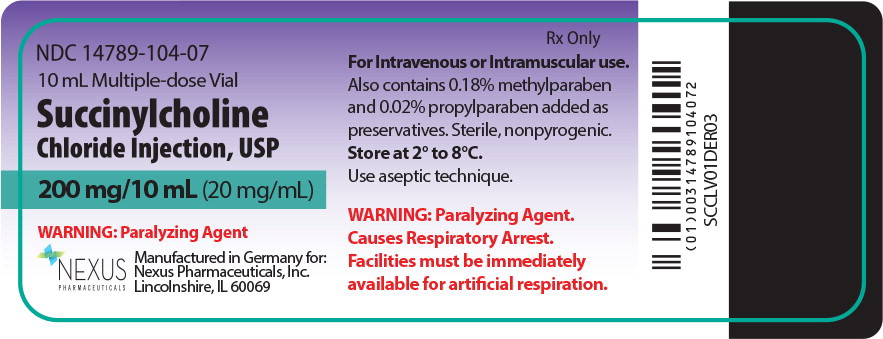 Principal Display Panel - 20 mg Vial Label
