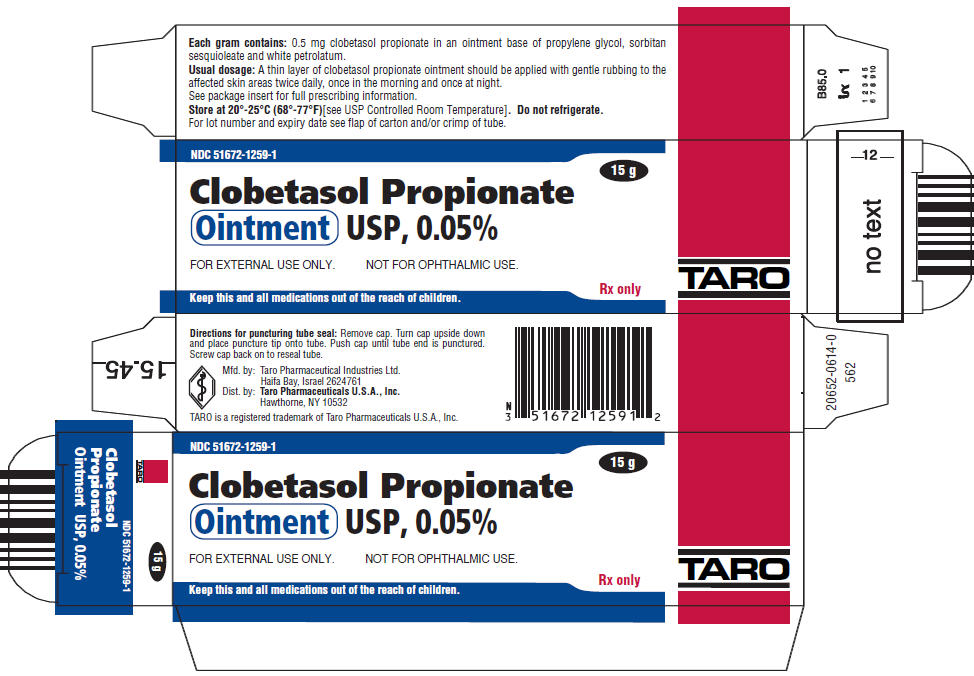 PRINCIPAL DISPLAY PANEL - 15 g Ointment Tube Carton