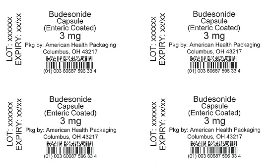 3 mg Budesonide Delayed-Release Capsule (Enteric Coated) Blister