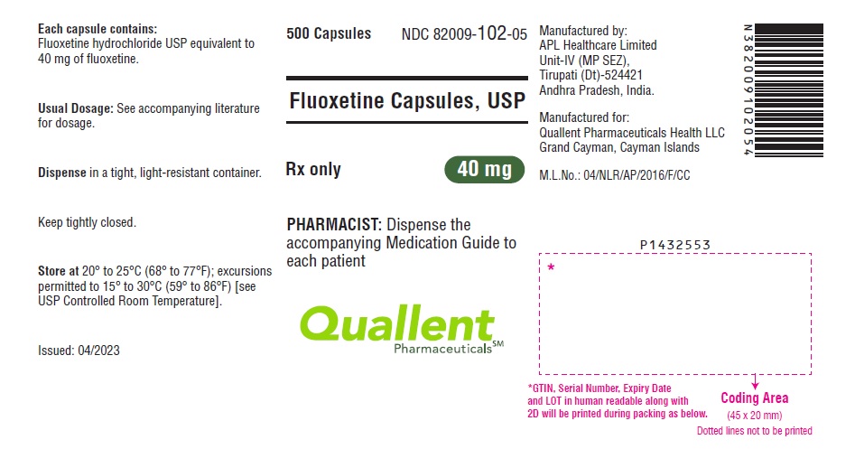 PACKAGE LABEL-PRINCIPAL DISPLAY PANEL - 40 mg (100 Capsules Bottle)
