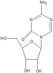 Azacitidine Structural Formula