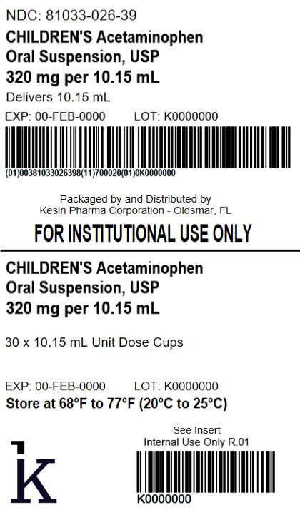 CHILDREN'S APAP 10.15 mL 30 count Carton