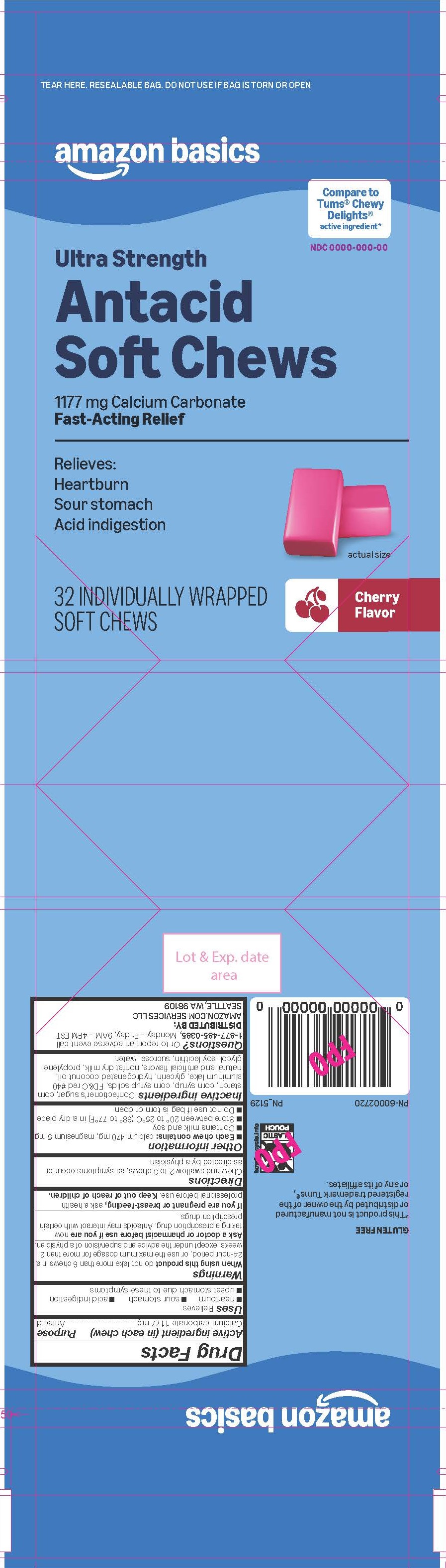 Amazon Basics Cherry Antacid SC 32ct