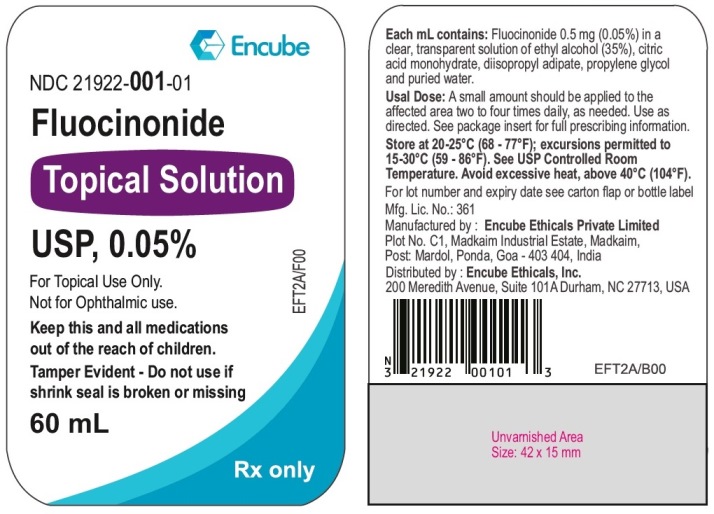 Fluocinonide Topical Solution Bottle Label