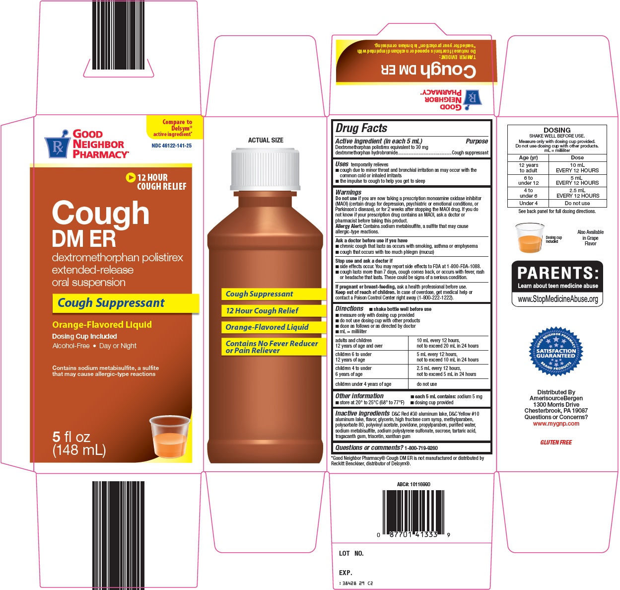 Good Neighbor Pharmacy Cough DM ER image