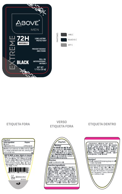 ABOVE CREAM ORIGINAL WOMAN ANTIPERSPIRANT DEODORANT 72H