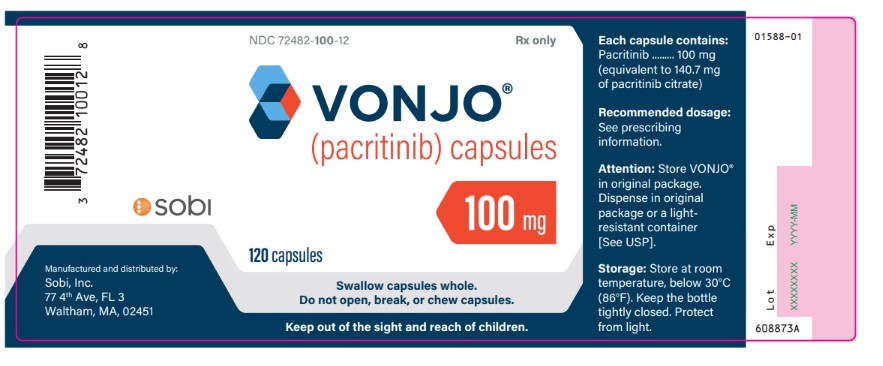 Vonjo Bottle label A