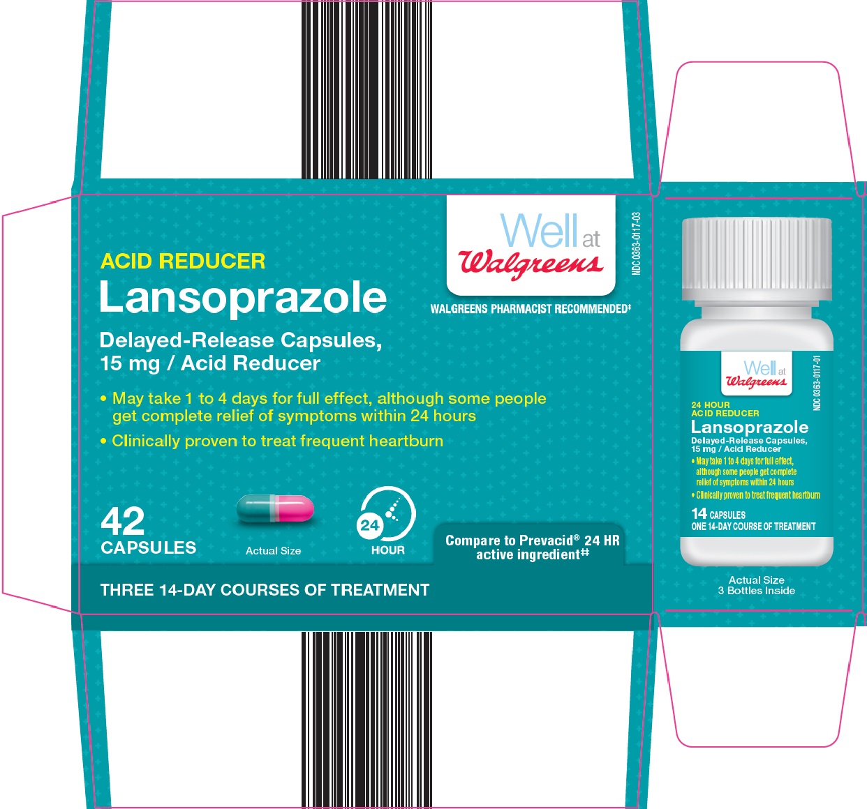 Well at Walgreens Lansoprazole image 1