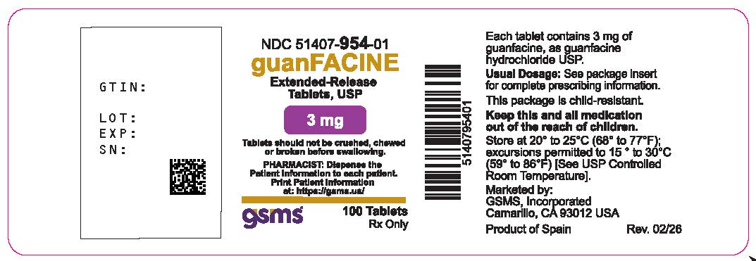 51407-954-01OL - Guanfacine ER Tablets USP 3mg - rev 0226.jpg