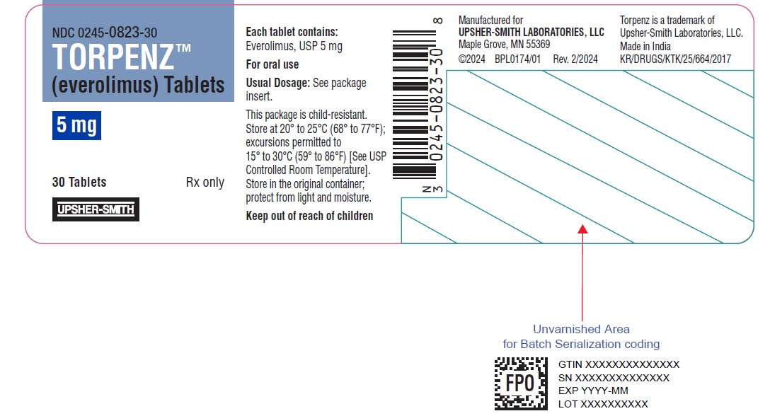 Principal Display Panel - 5 mg Tablet Bottle Label