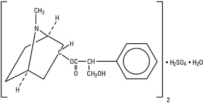 Atropine Sulfate Structural Formula