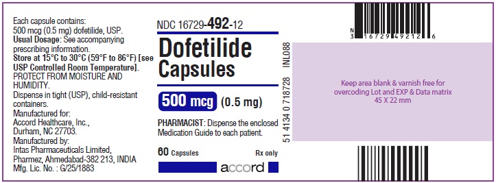 PRINCIPAL DISPLAY PANEL - 0.5 mg Capsule Bottle Label