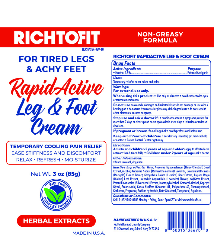 RICHTOFIT RAPID ACTIVE LEG AND FOOT TUBE
