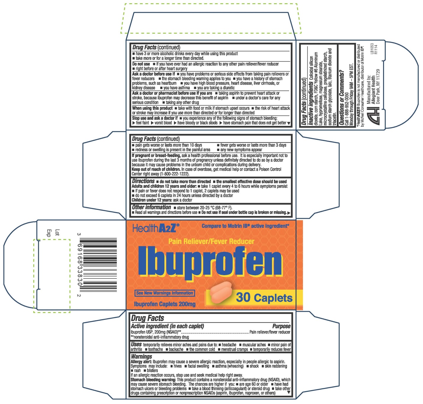 Z:\SPL-OTC Mono\Allegiant Health\Ibuprofen 200 mg Caplet Orange\LB1053.jpg