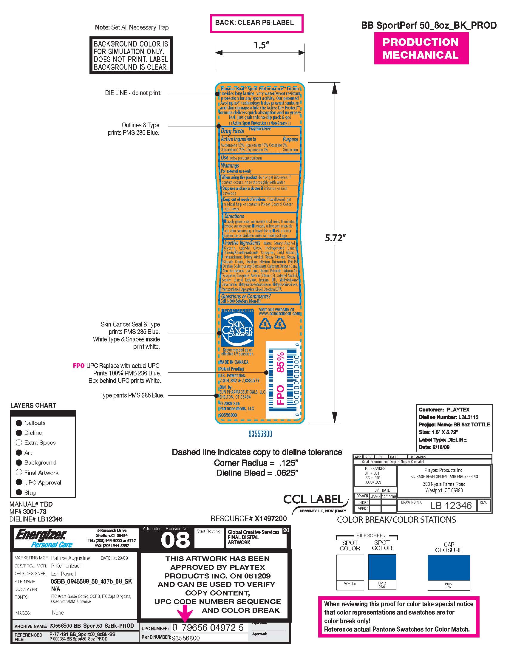 Image of Tube Label - Back