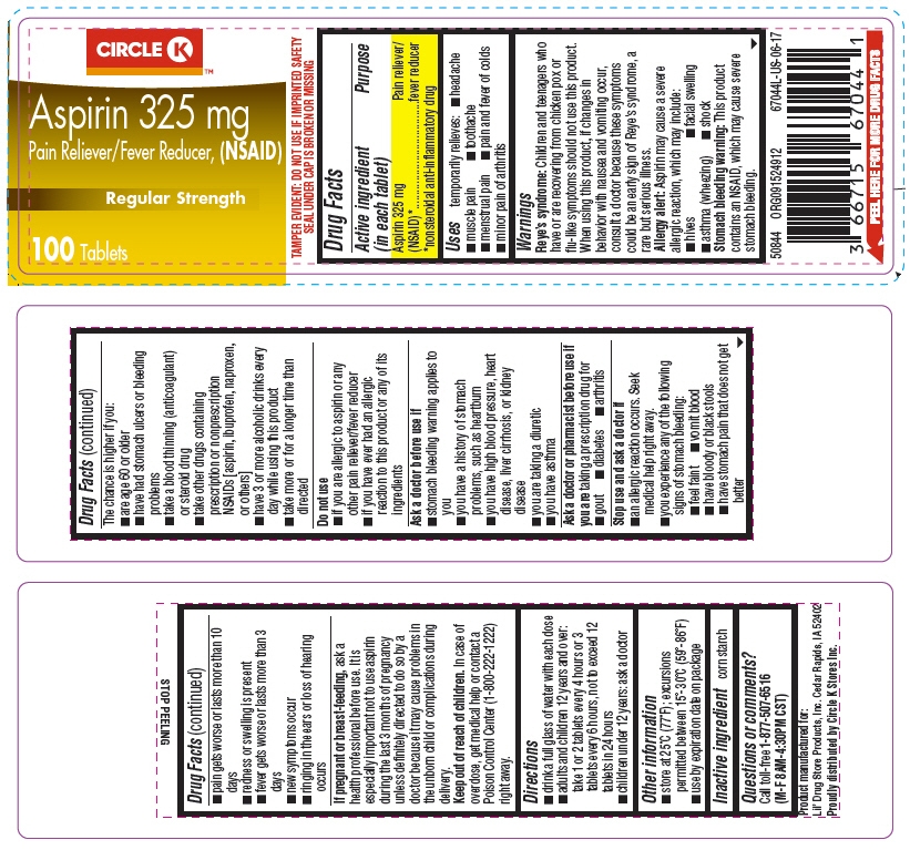 PRINCIPAL DISPLAY PANEL - 325 mg Tablet Bottle Label